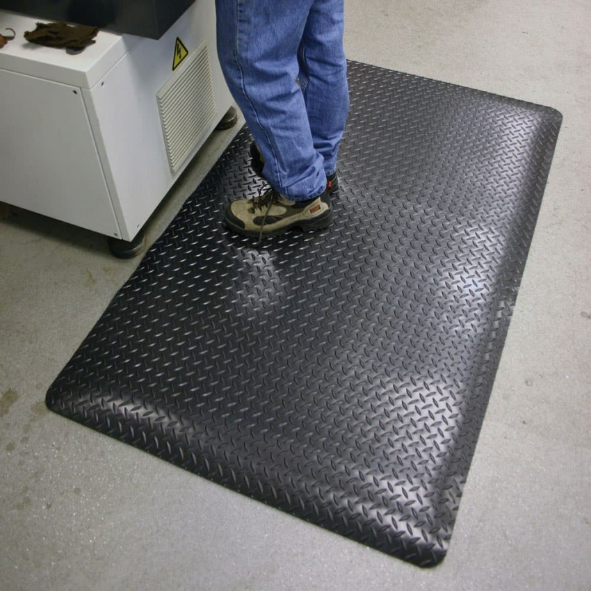 Anti-fatigue mat Diamond plate anti-fatigue mat - 80 - DECKPLATE