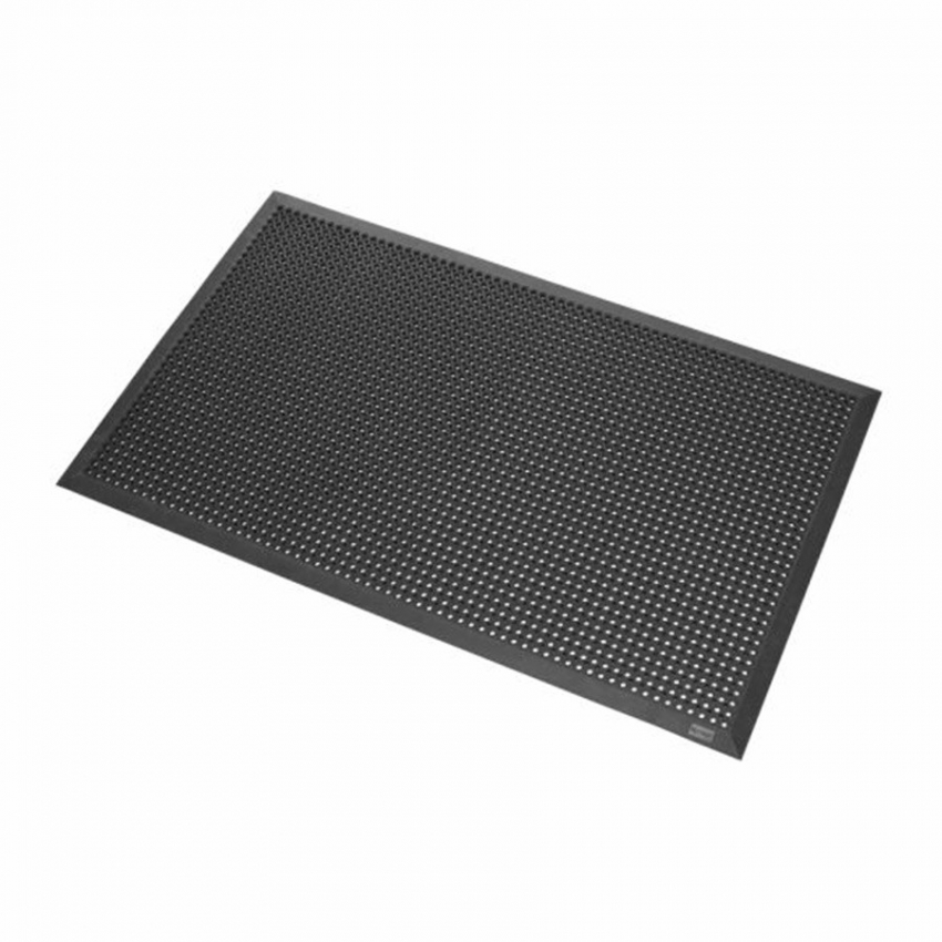 Non-slip mats Tapis d'entrée caoutchouc à petits trous - 58.8 - 599B OCTO FLEX BEVELLED