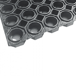 Rubber grating Caillebotis en caoutchouc classique - 130.8 - JK GUM OCTA