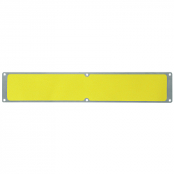 Marking strips Plaque aluminium avec surface antidérapante - 34.8 - 