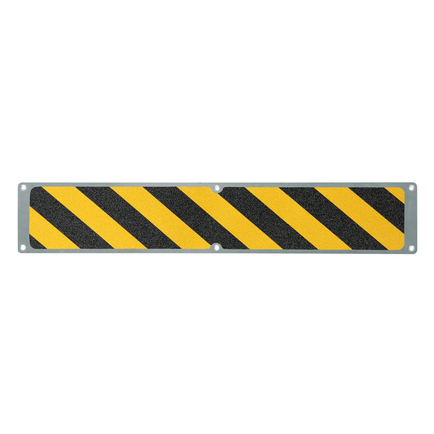 Aluminium plate with anti-slip surface - Marking strips