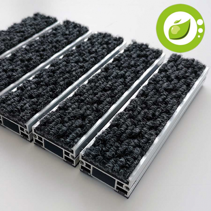 Aluminum matting Aluminum structure matting wide needlepunched R - 0 - luxury-25-r-aran