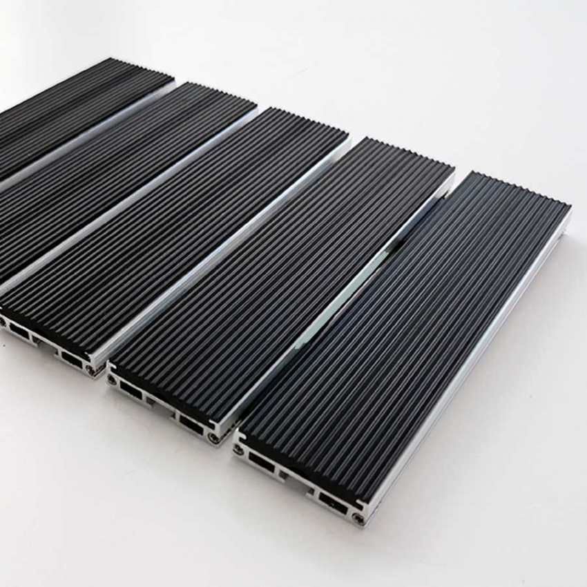 Aluminum mat ultra thin rubber - Aluminum mat