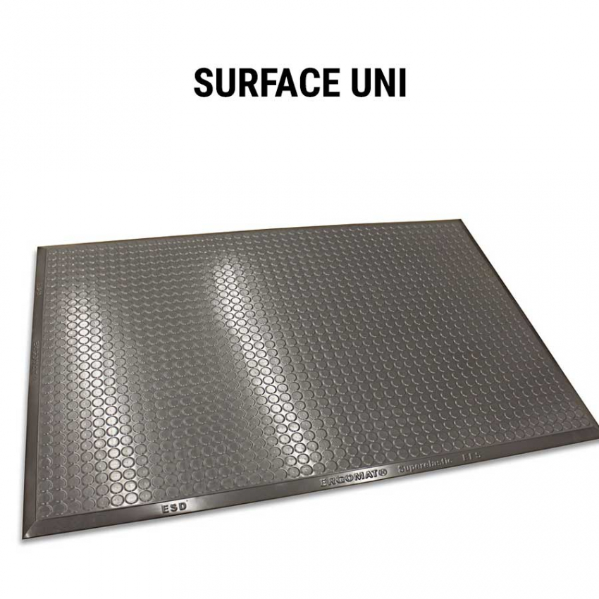 Anti-fatigue mat Tapis antifatigue avec option ESD - 198 - Ergomat Complete Uni