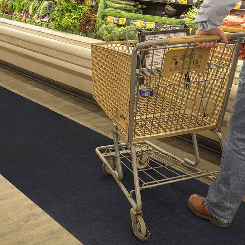 Shelf mats for stores - Absorbent mats